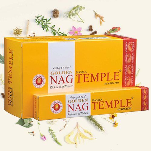  Golden Nag Temple Füstölő