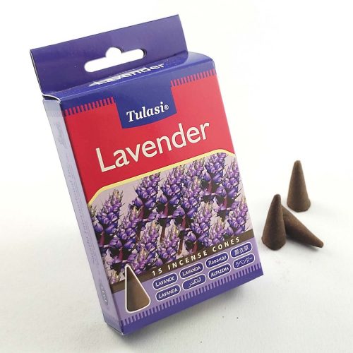  Tulasi Lavender Levendula Füstölő 