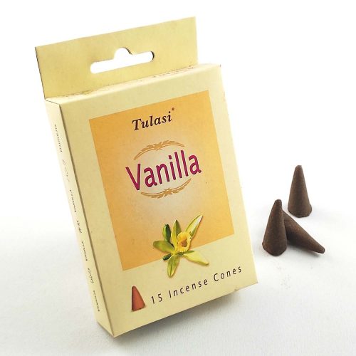  Tulasi Vanilla Vanilia Indiai Füstölő 