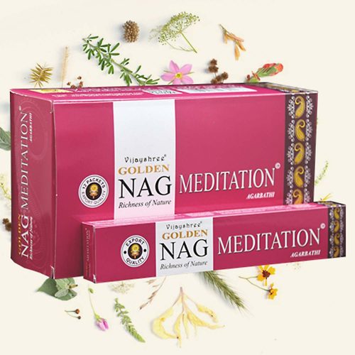  Golden Nag Meditation Füstölő