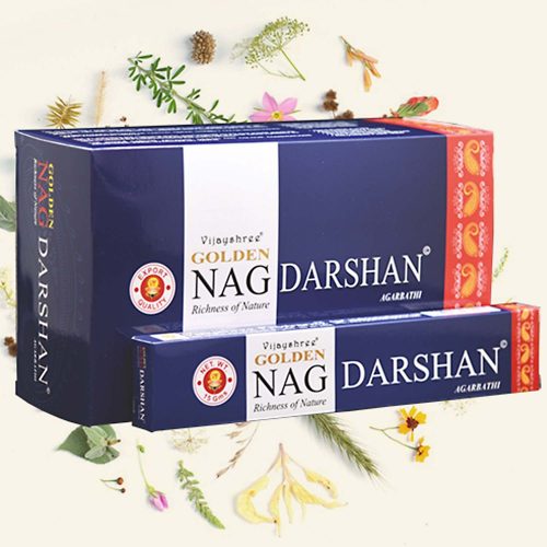  Golden Nag Darshan Füstölő