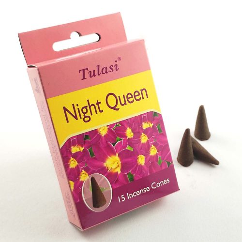  Tulasi Night Queen Indiai Füstölő 