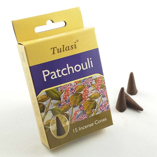  Tulasi Patchouli Pacsuli Indiai Füstölő 