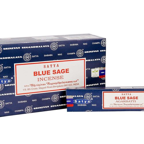  Satya Blue Sage Kék Zsálya Füstölő