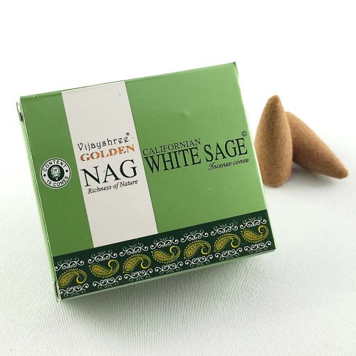  Golden Nag White Sage Fehér Zsálya Füstölő