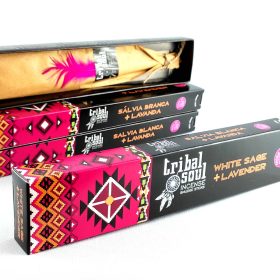  Tribal Soul White Sage & Lavender Füstölő