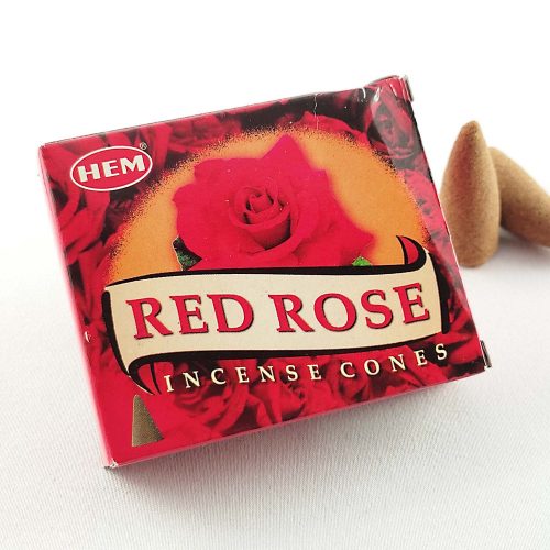  HEM Red Rose Vörös Rózsa Füstölő 