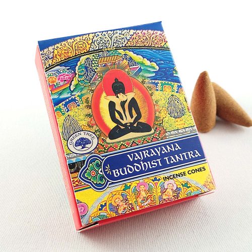  Green Tree Buddhist Tantra Indiai Füstölő