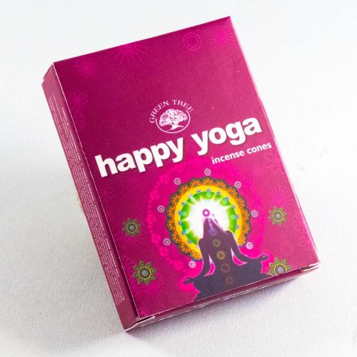 Green Tree Happy Yoga Indiai Kúpfüstölő (10db)
