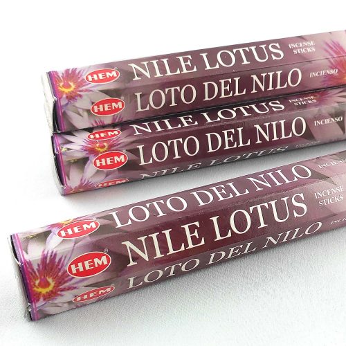  HEM Lótusz Nile Lotus Indiai Füstölő