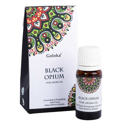 Goloka Fekete Ópium (Black Opium) Indiai Illóolaj (10 ml)