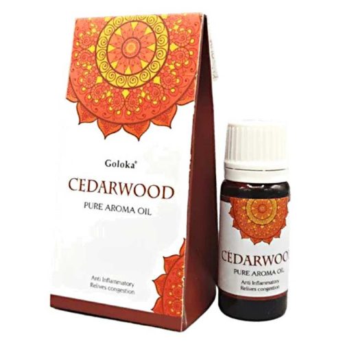 Goloka Cédrus (Cedarwood) Indiai Illóolaj (10 ml)