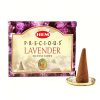 HEM Tökéletes Levendula (Precious Lavender) Indiai Kúpfüstölő (10db)