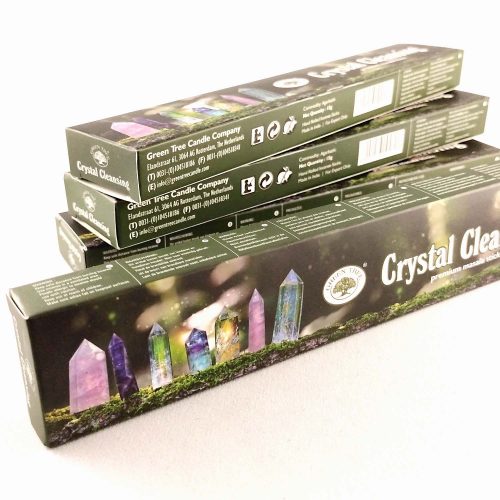 Green Tree Kristály Tisztítás (Crystal Cleansing) Indiai Füstölő (15gr)