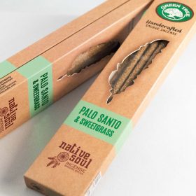   Green Tree Palo Santo és Édesfű (Sweetgrass) Angyal Füstölő (20gr)