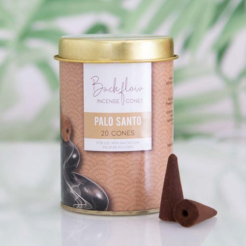 Palo Santo Prémium Lefelé Folyó Kúpfüstölő (20db)
