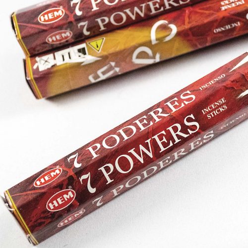 HEM A Hetek Ereje (7 Powers) Indiai Füstölő (25gr)