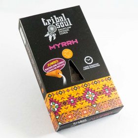   Tribal Soul Mirha (Myrrh) Lefelé Folyó Kúpfüstölő (10db)